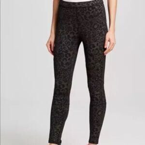 Free People Animal Style Leopard Print Women Pant Jeggings M